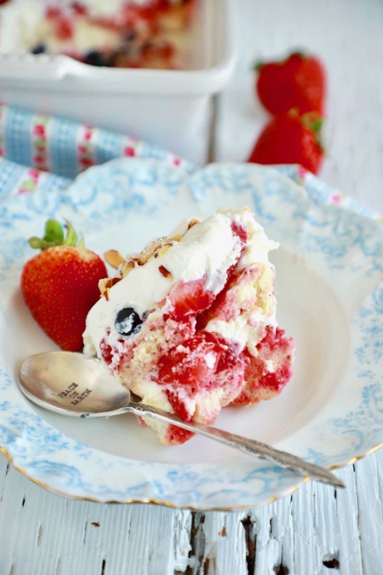 10 Minute Berry Tiramisu Recipe Gemma's Bigger Bolder Baking