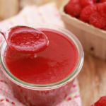 Homemade Raspberry Sauce with 3 Ingredients
