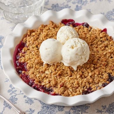 Blueberry Peach Crisp
