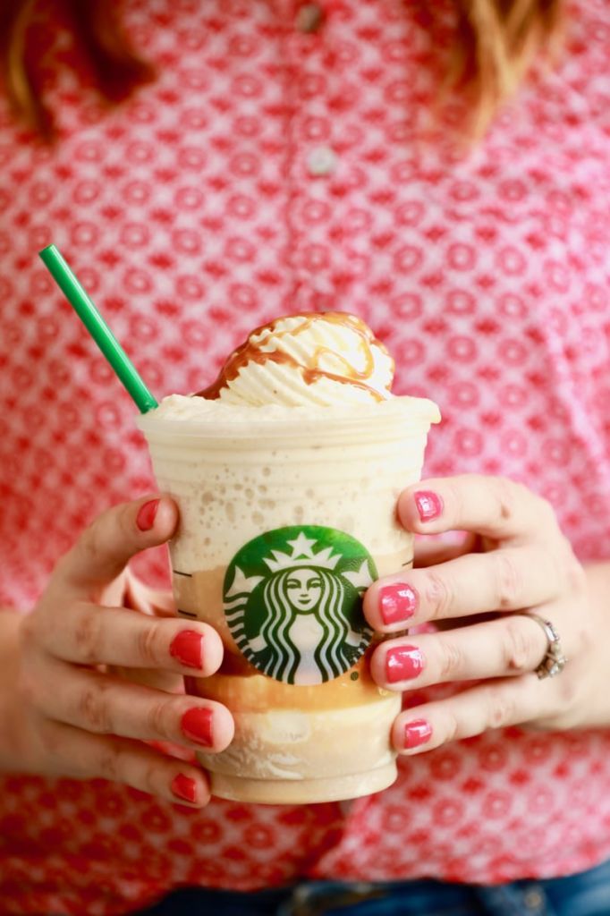 Homemade Starbucks Caramel Frappuccino