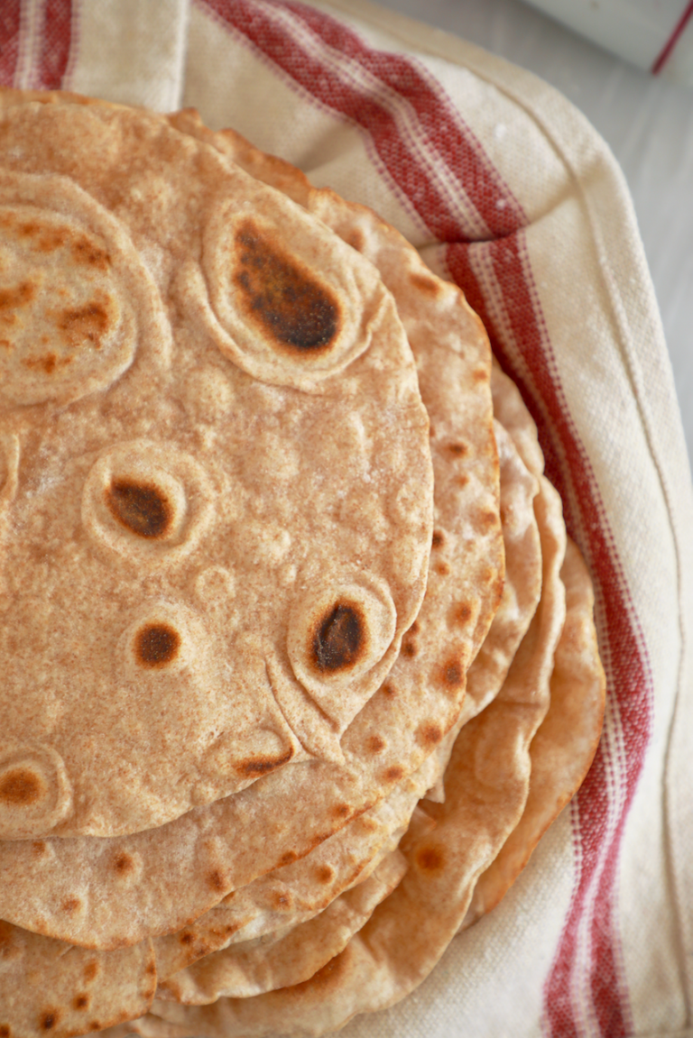 Whole Wheat Tortillas Recipe - Gemma’s Bigger Bolder Baking