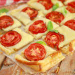 Imagine a slice of this Caprese Savory Tart!