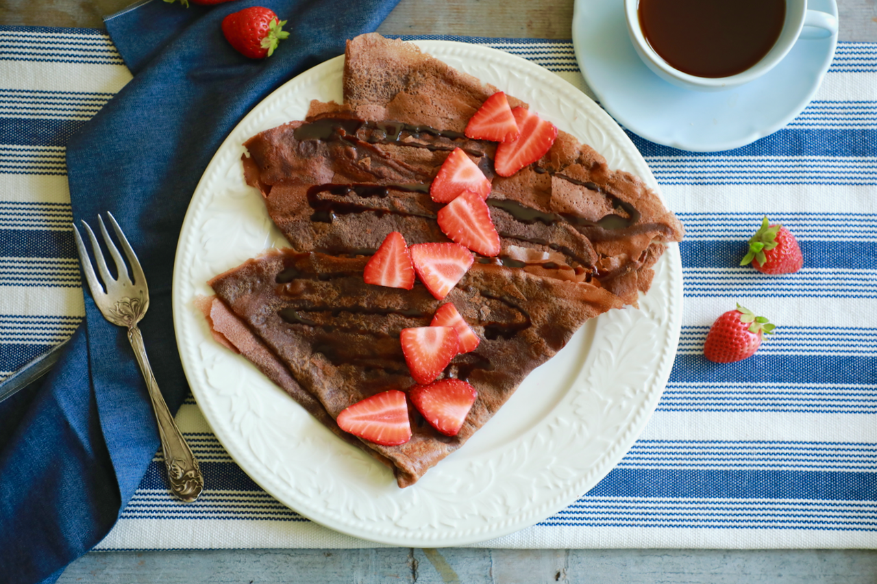 Chocolate Crepe Recipe so delicious, you'll be obsessed!