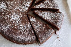 Easy Sugar Free Flourless Chocolate Cake