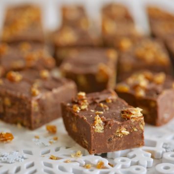 Microwave Praline Fudge