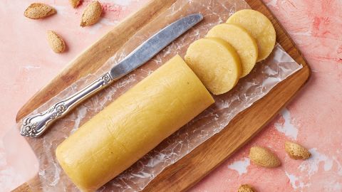 Homemade Marzipan Recipe (Almond Paste) Recipe with Video