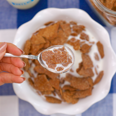 Homemade Bran Flakes Cereal