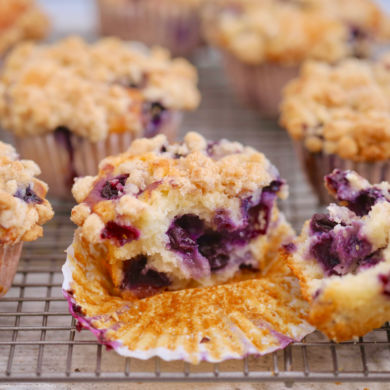 Gemma's Best Ever Blueberry Muffins