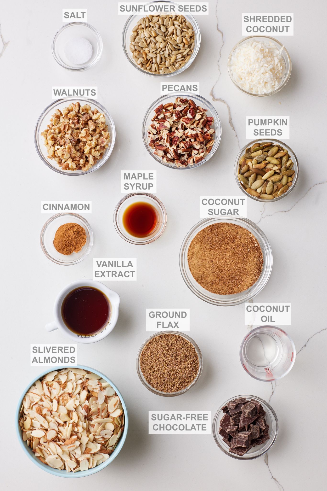 Healthy Granola Bars1 Healthy Granola Bars ingredients.