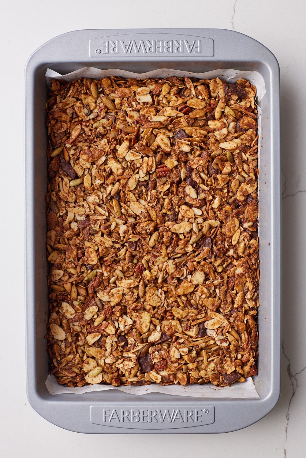 Healthy Granola Bars6 Bake the granola until golden brown.