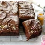 Texas Sheet Cake, Gluten-Free Chocolate Cake