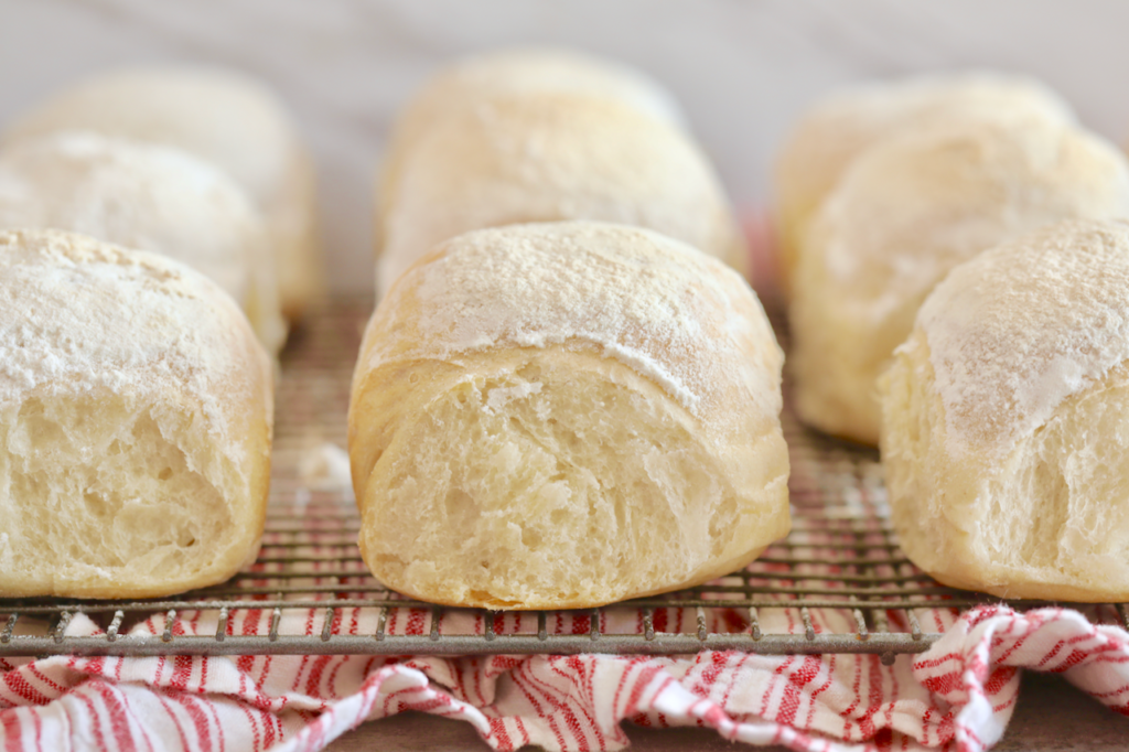 Side profile of Waterford Blaas rolls.