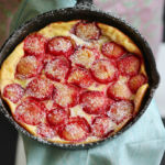 Homemade Plum Clafoutis