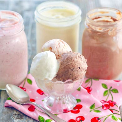 How to Make Homemade Ice Cream in a Jar