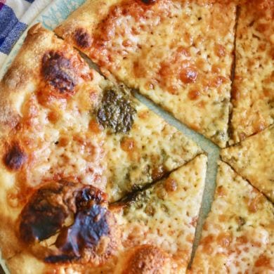 The Simplest Sourdough Pizza Crust (That's Perfectly Chewy)