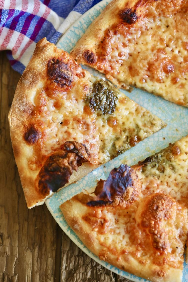 The simplest sourdough pizza crust that s perfectly chewy 