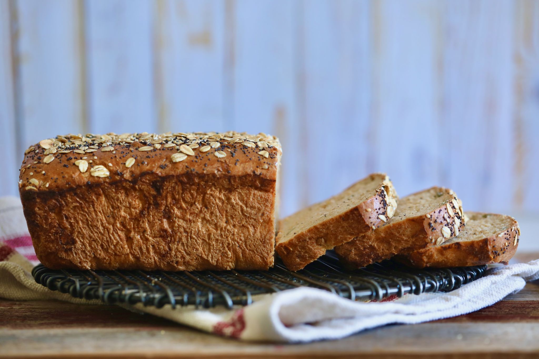 Honey Whole Wheat Bread - Handmade Farmhouse