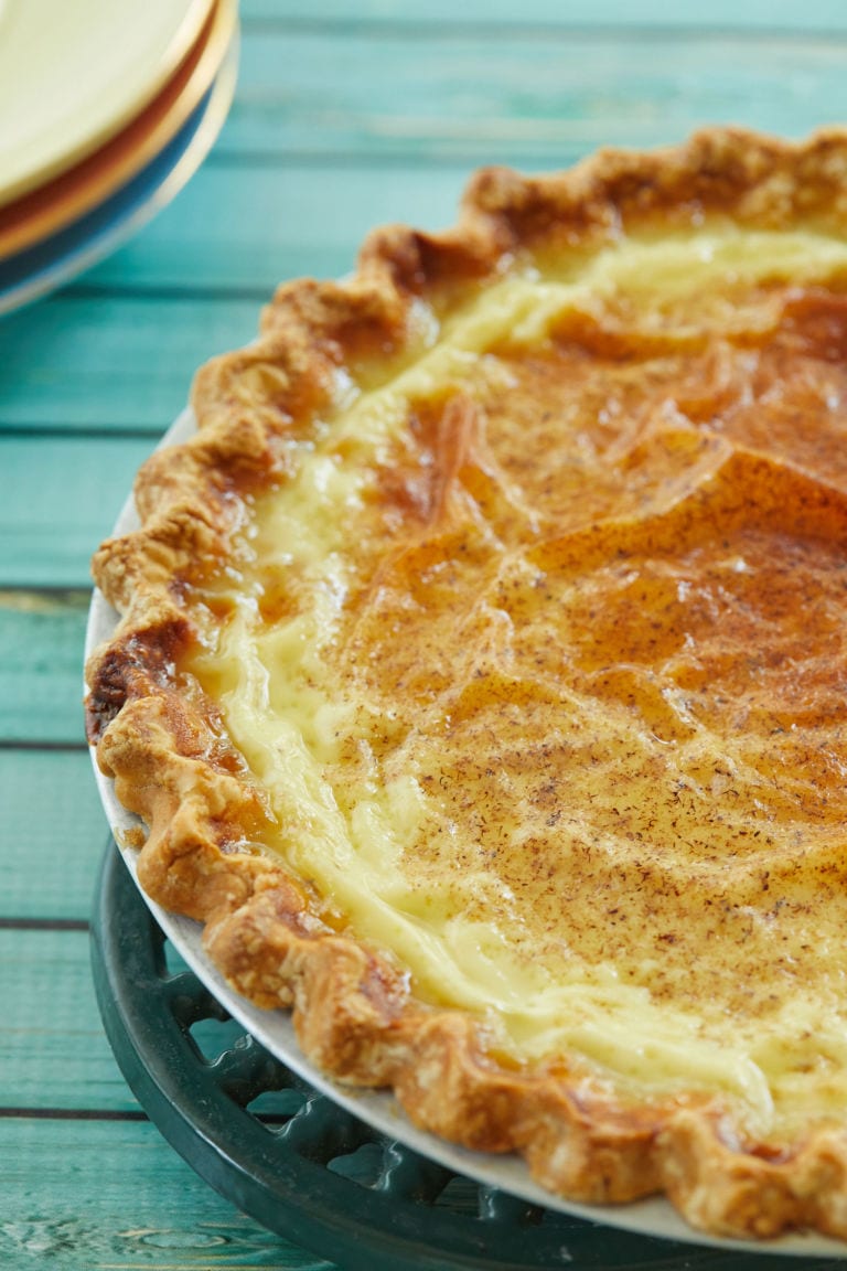 Southern Egg Custard Pie Gemma s Bigger Bolder Baking