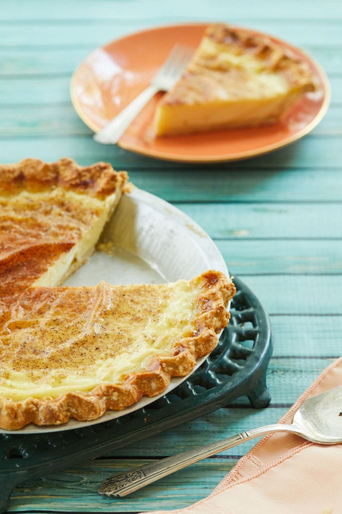 Southern Egg Custard Pie - Gemma’s Bigger Bolder Baking