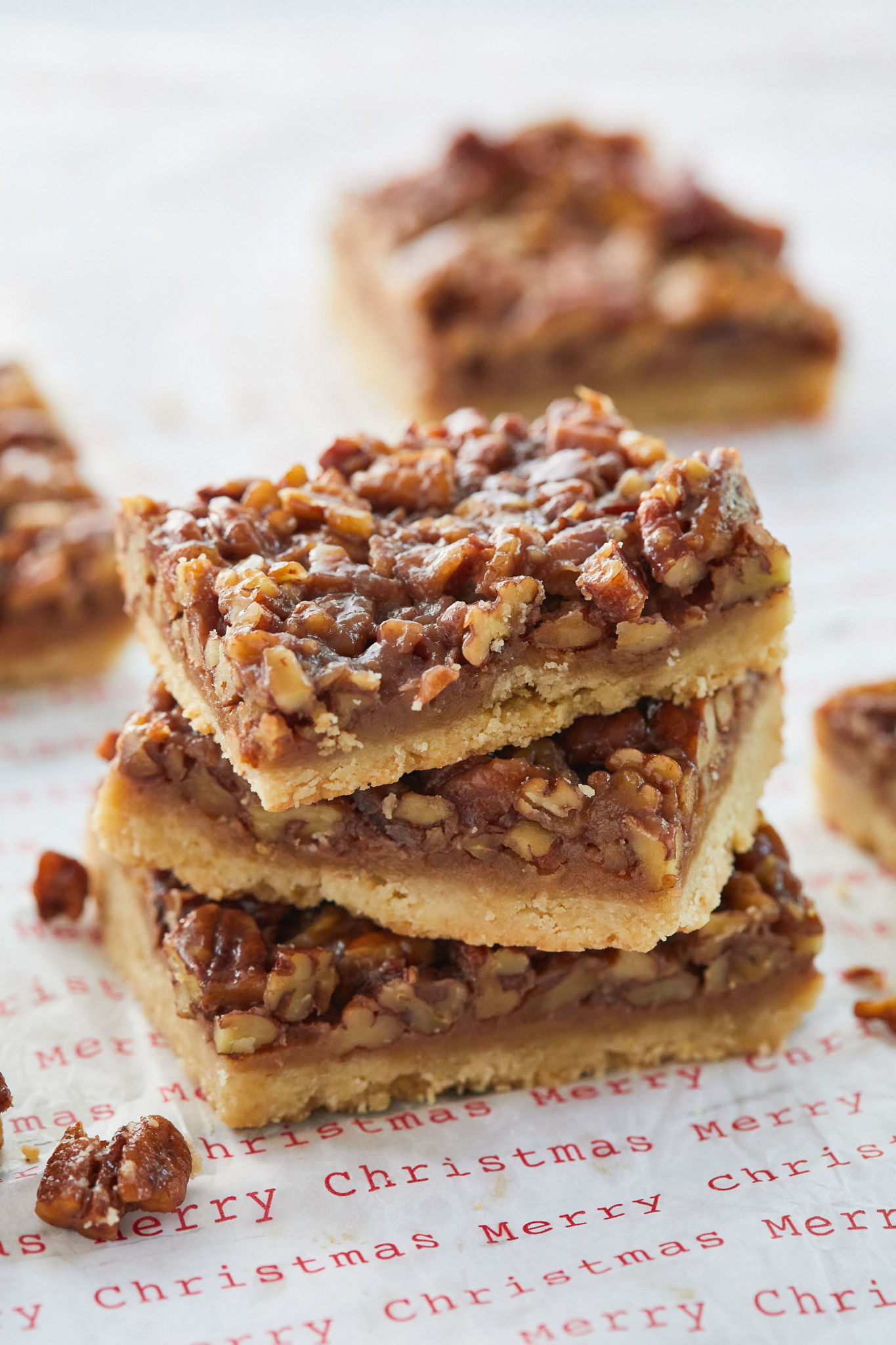 Stacked Maple Pecan Bars