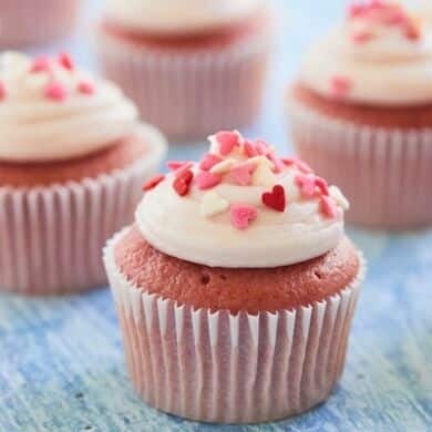 Strawberry Cupcakes With Cream Cheese Frosting