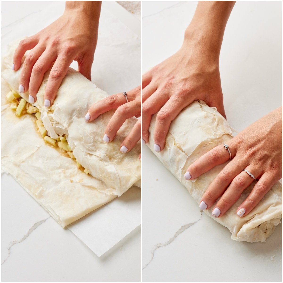 Roll the strudel