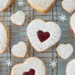 Classic Austrian Linzer Cookies