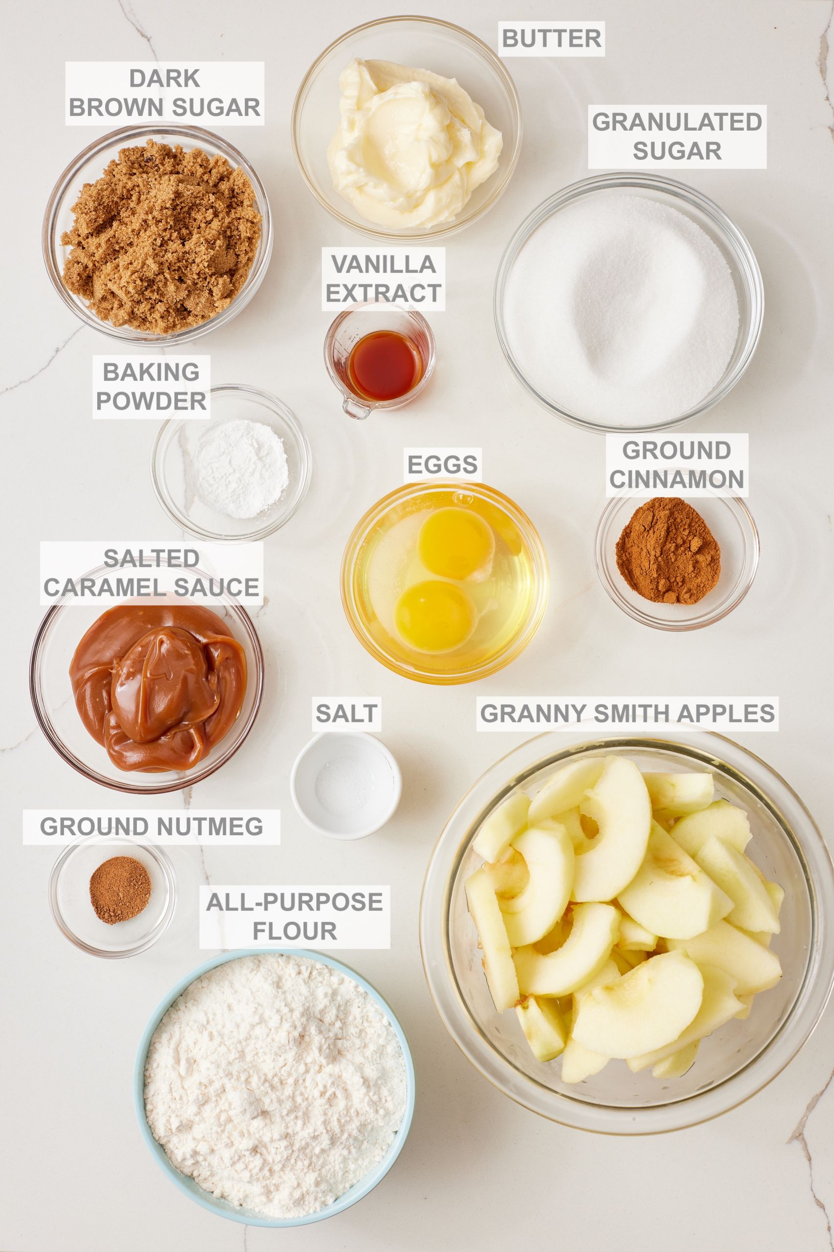 Caramel Apple Upside Down Cake1 Caramel Apple Upside Down Cake ingredients