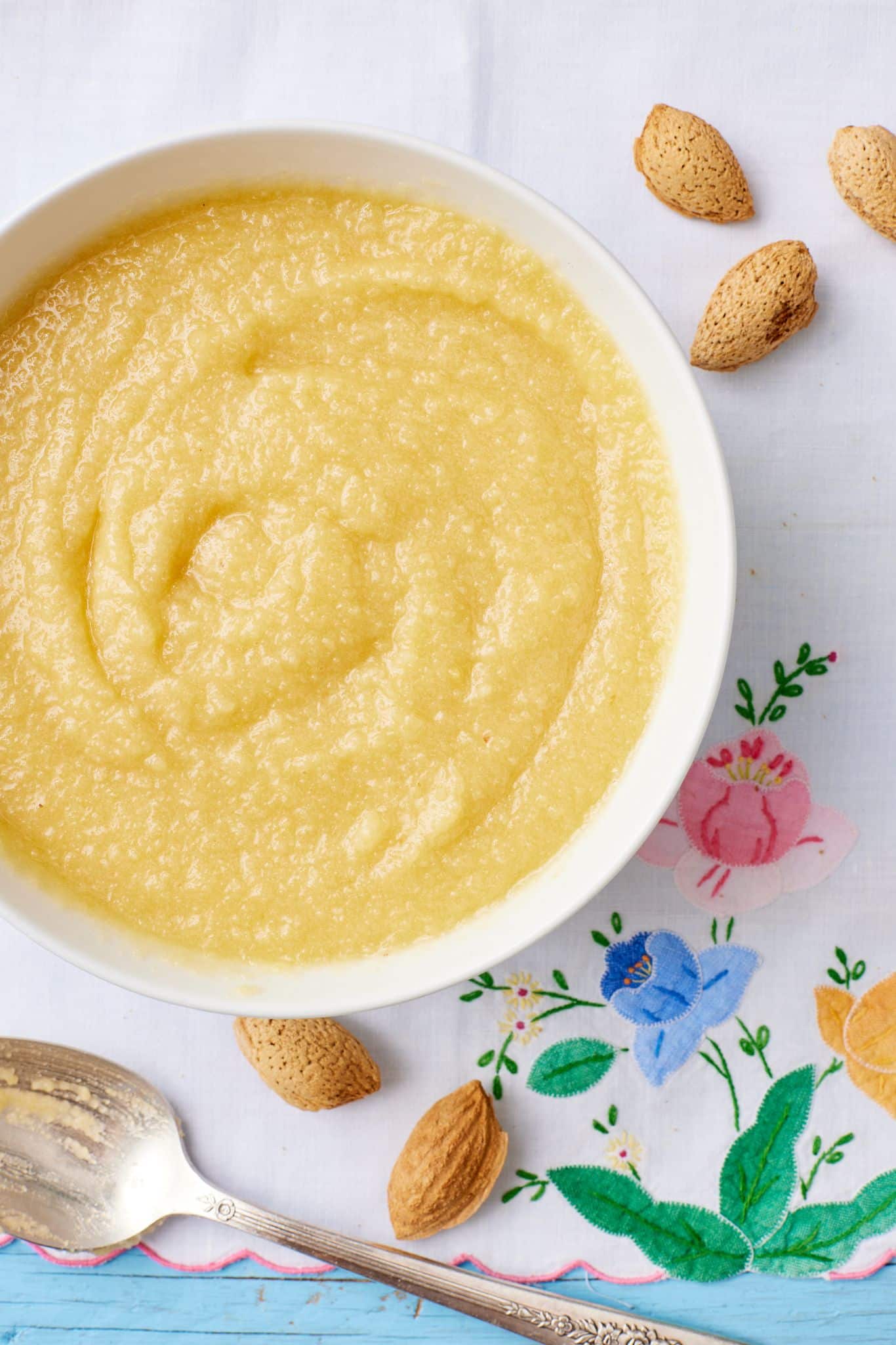 Frangipane in a bowl.
