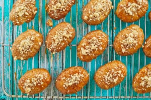 Sticky Greek Honey Cookies (Melomakarona)
