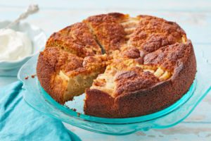 Warm Pear and Honey Cake