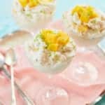 Three servings of Tropical Eton mess.