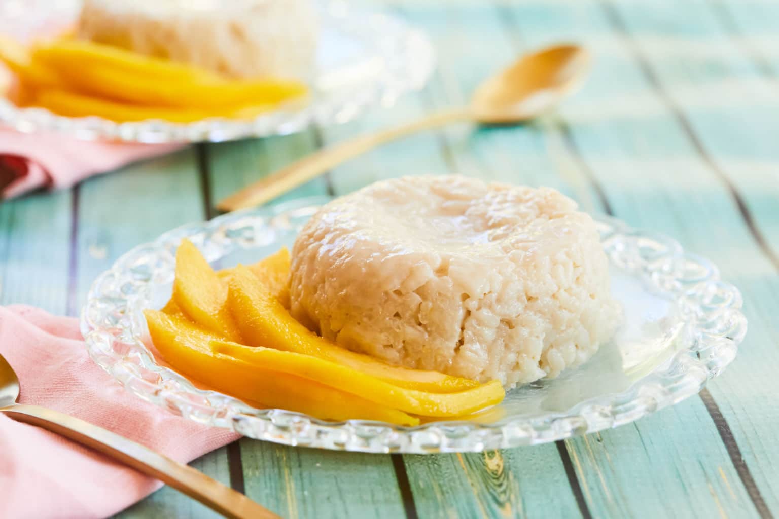 Thai Coconut Sticky Rice With Mango - Gemma’s Bigger Bolder Baking