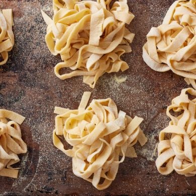 2 Ingredient Homemade Pasta Recipe (No Machine)