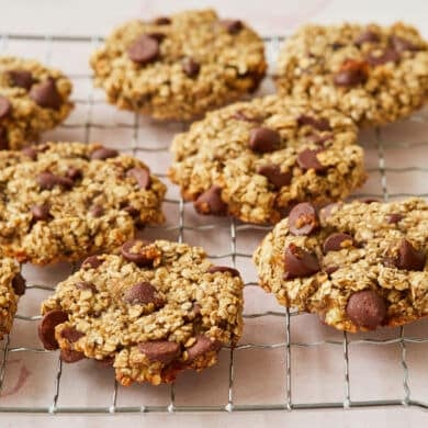 3 Ingredient Banana Oat Chocolate Chip Cookies
