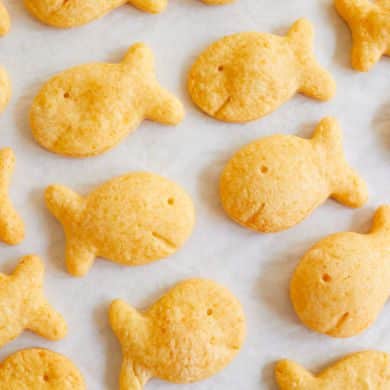 4-Ingredient Homemade Goldfish Crackers