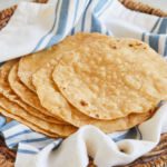 A basket full of traditional Indian roti.