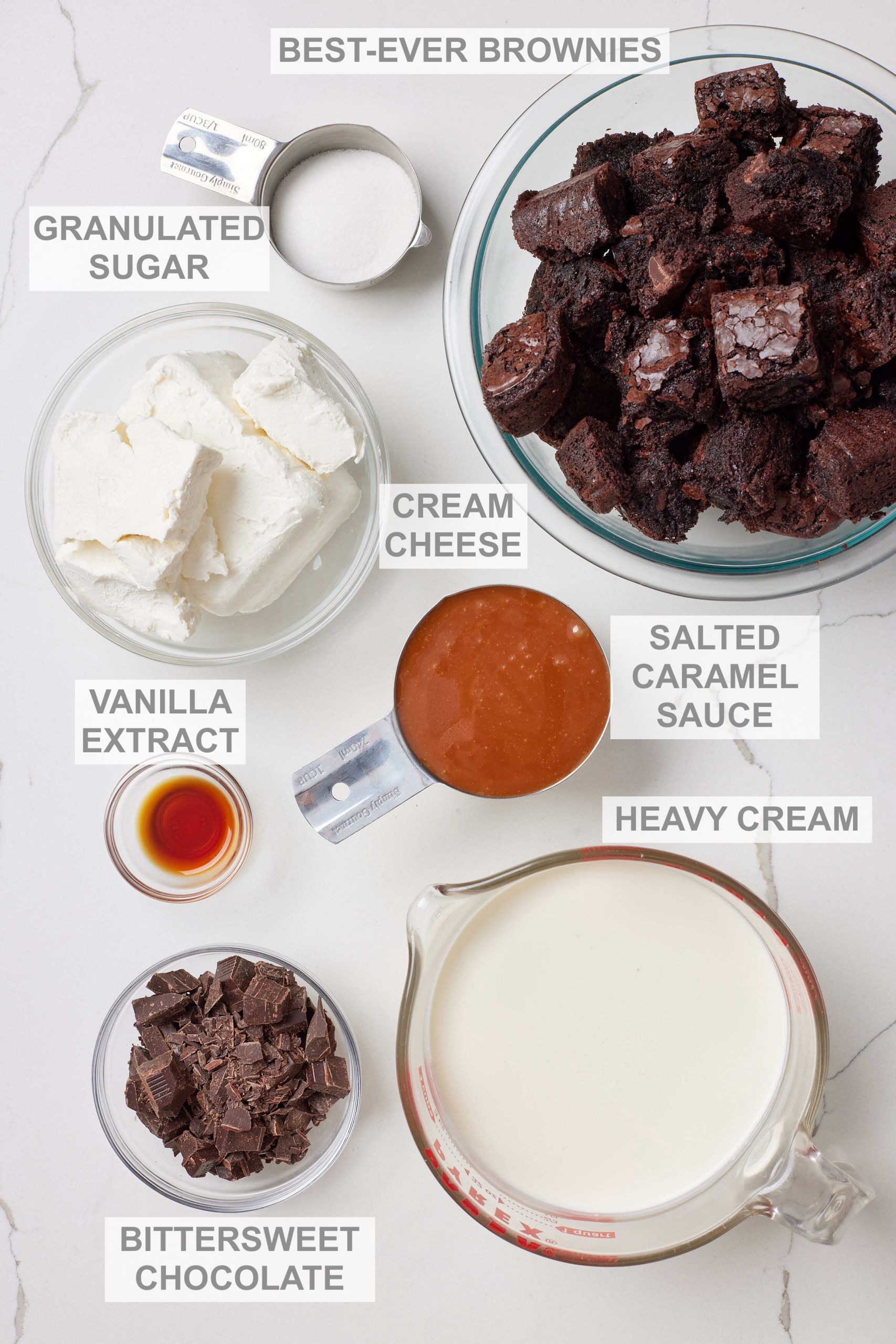 Chocolate Brownie Trifle Ingredients 
