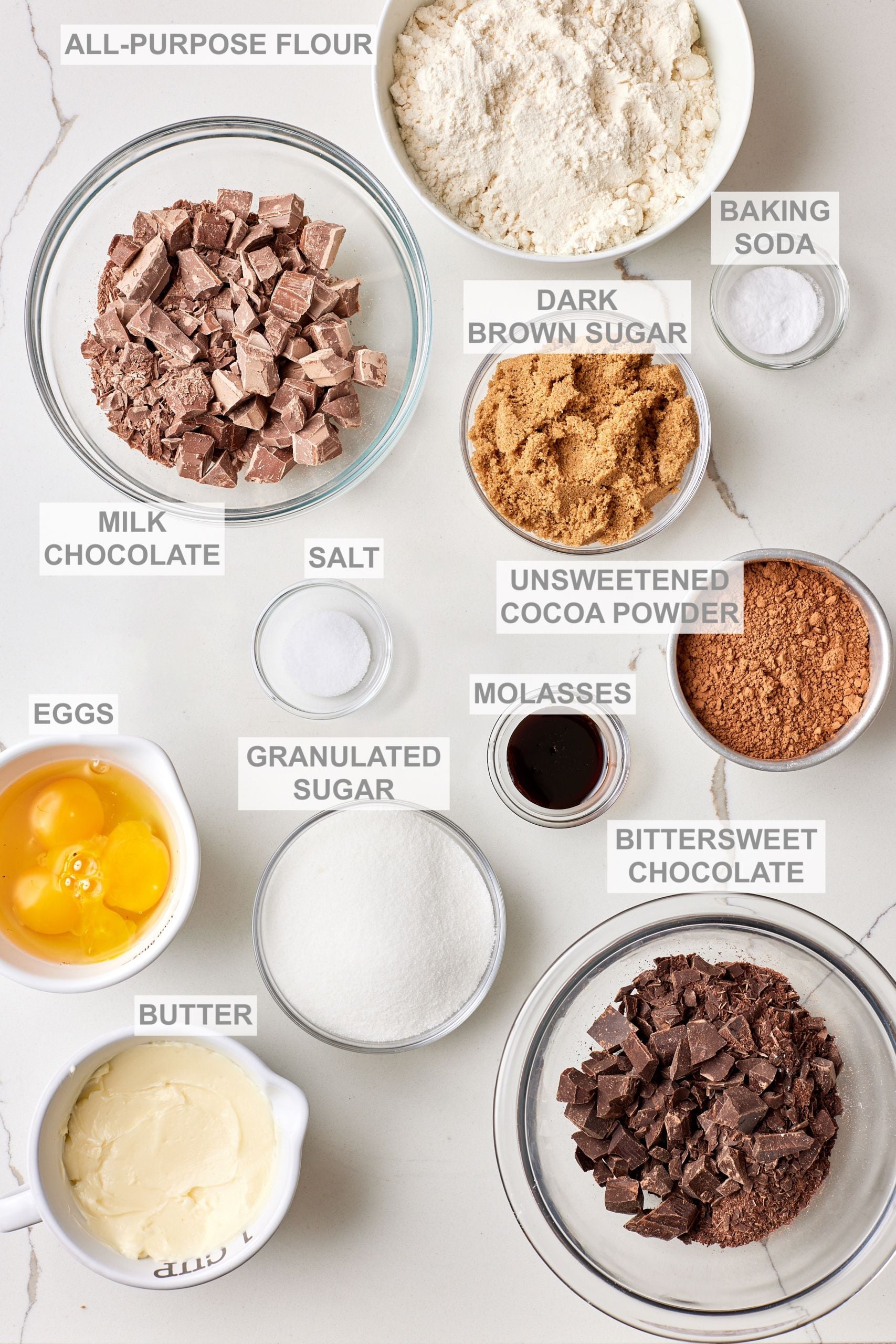 Triple Chocolate Chip Cookies 6.5 Triple Chocolate Chip Cookie ingrediens