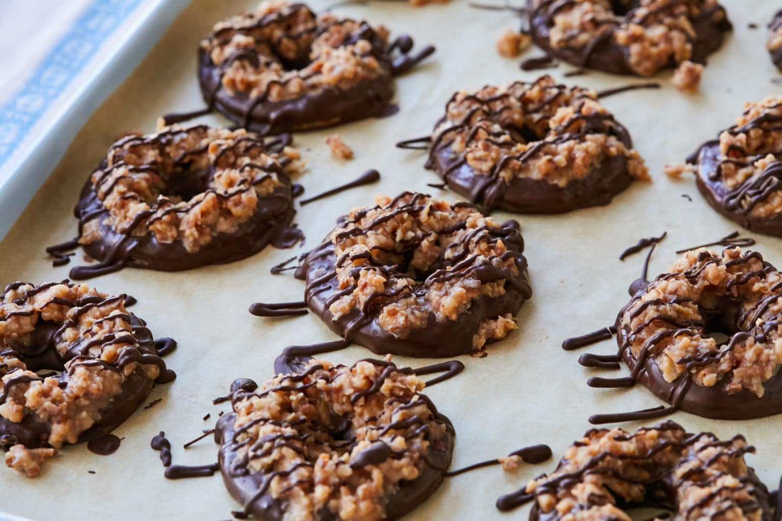 Homemade Samoas Cookies (Girl Scout Toasted Coconut Cookies)