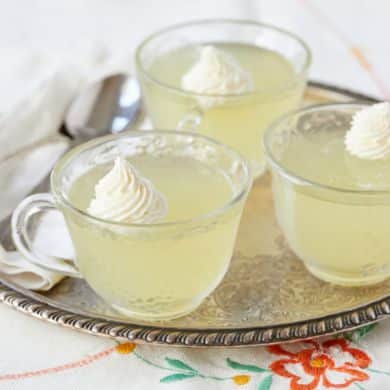 Light & Refreshing Lemon Gelée