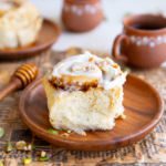 A baklava cinnamon roll