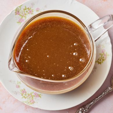 Easy Microwave Caramel Sauce