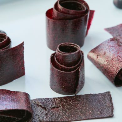 Blueberry Fruit Leather (Made With Real Fruit!)