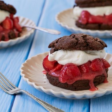 Chocolate Strawberry Shortcake