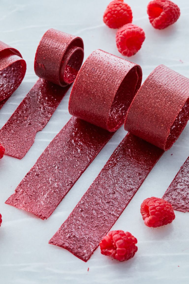 3 Ingredient Raspberry Fruit Leather Recipe Gemma’s Bigger Bolder Baking