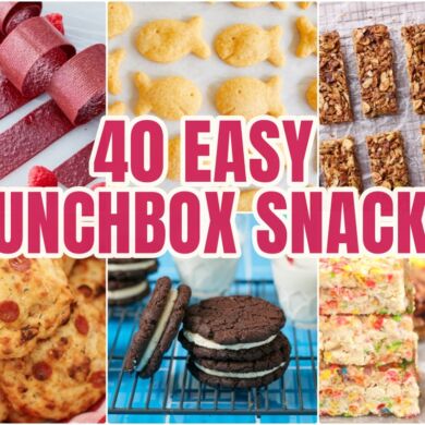 40 Easy Lunch Box Snacks Kids Actually Want to Eat