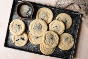 Chocolate Tahini Cookies