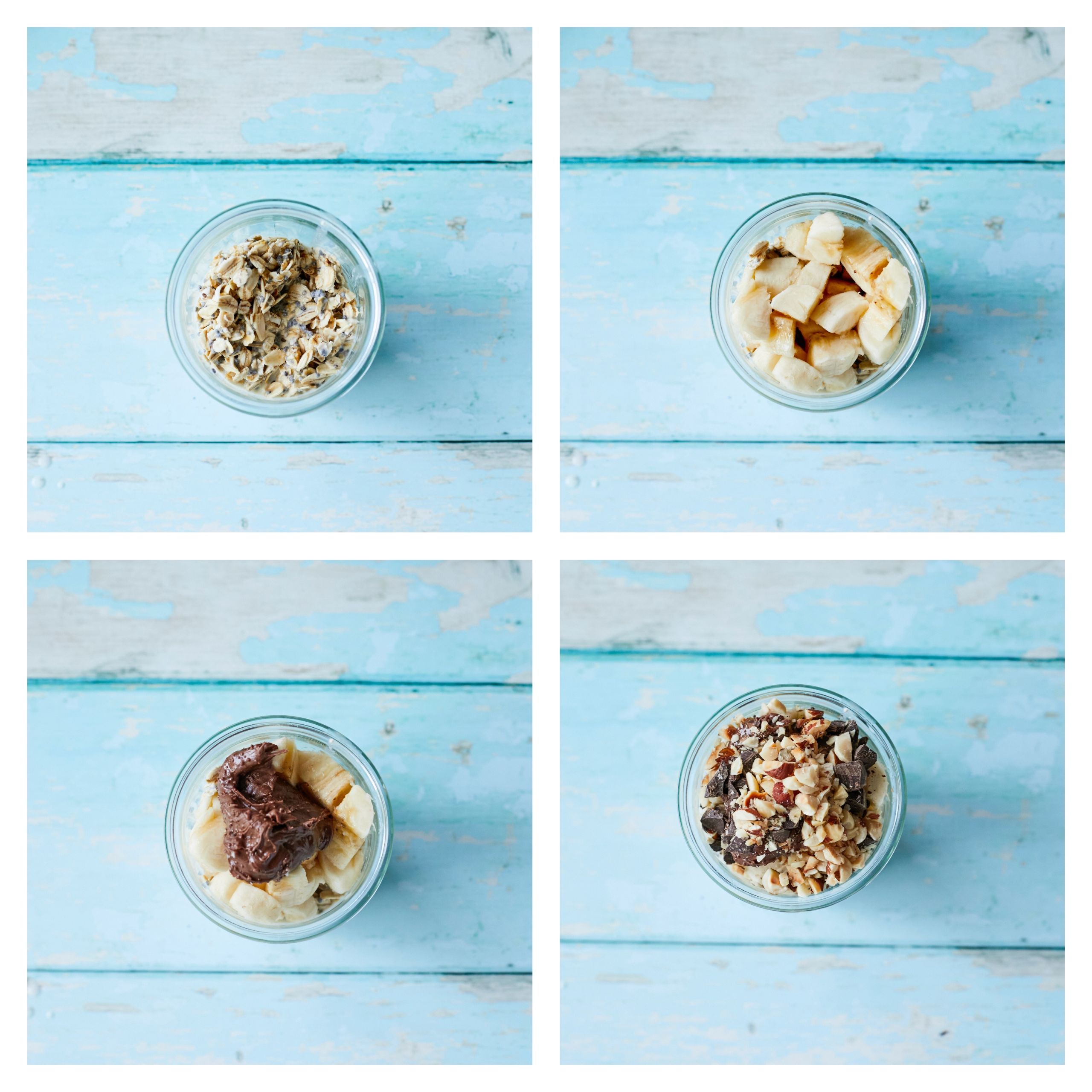 Added mix-ins into the oats base