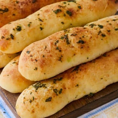 Garlic Breadsticks Recipe